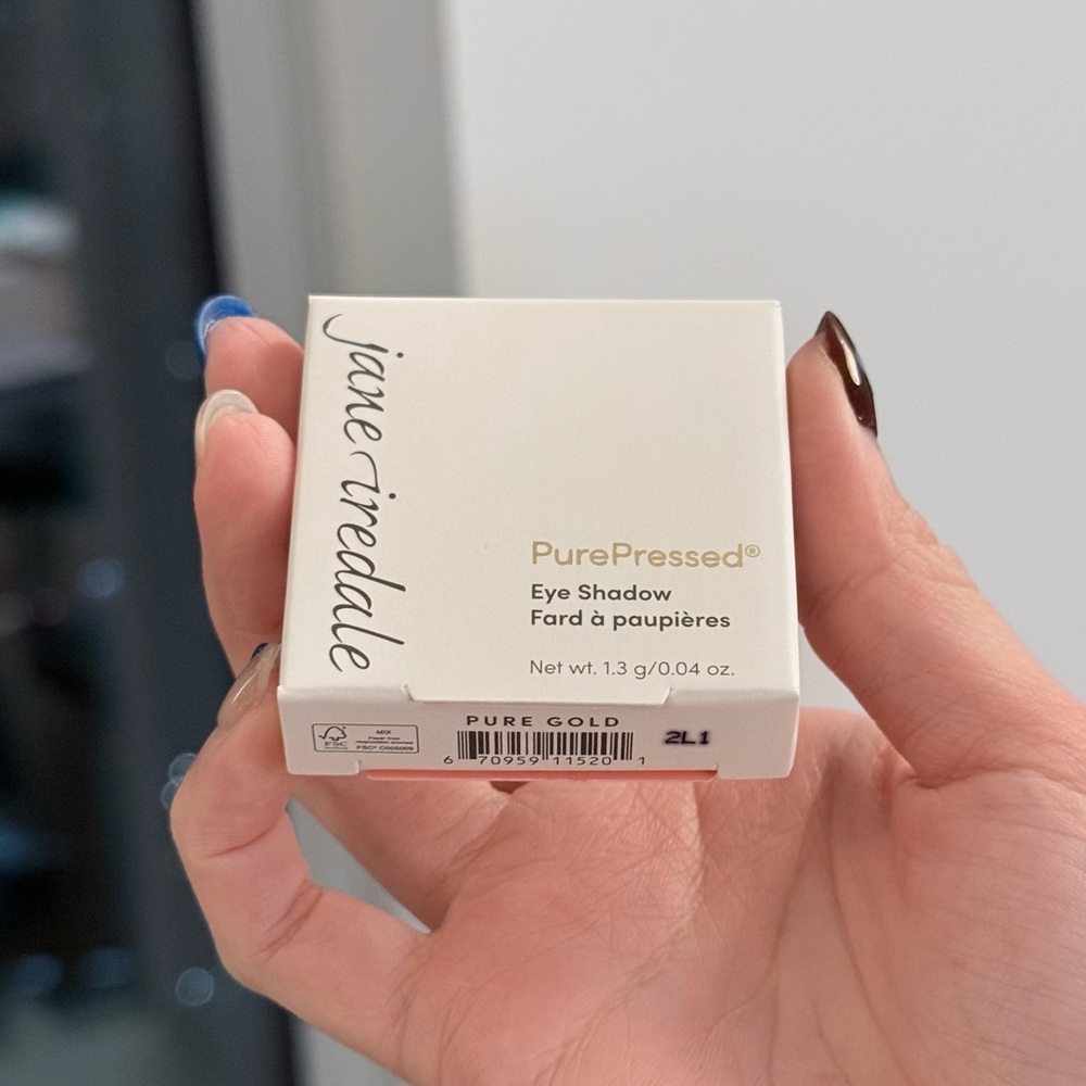 NIB Jane Iredale PurePressed Eye Shadow - Pure Gold